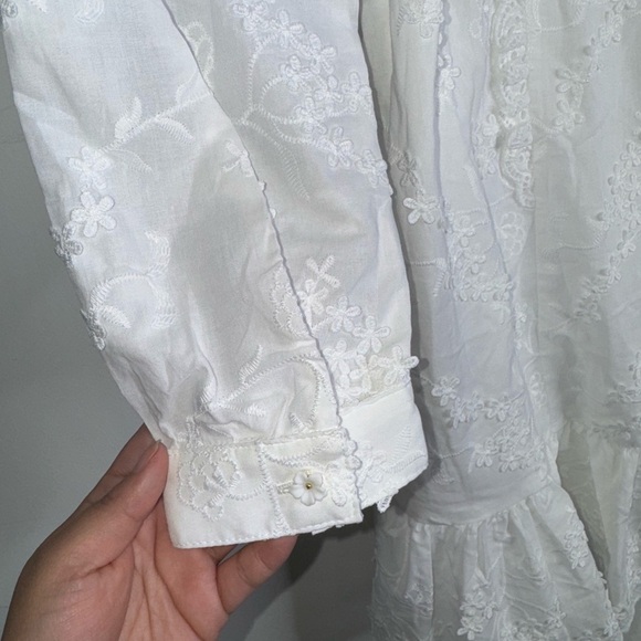 Cartolina Nantucket Allyson Dress In White NWT - Picture 12 of 13